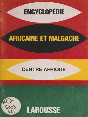 cover image of Encyclopédie africaine et malgache
